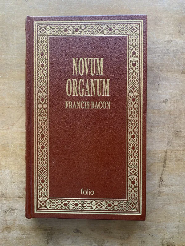 Tapa de Novum Organum - Bacon Francis (zz4)
