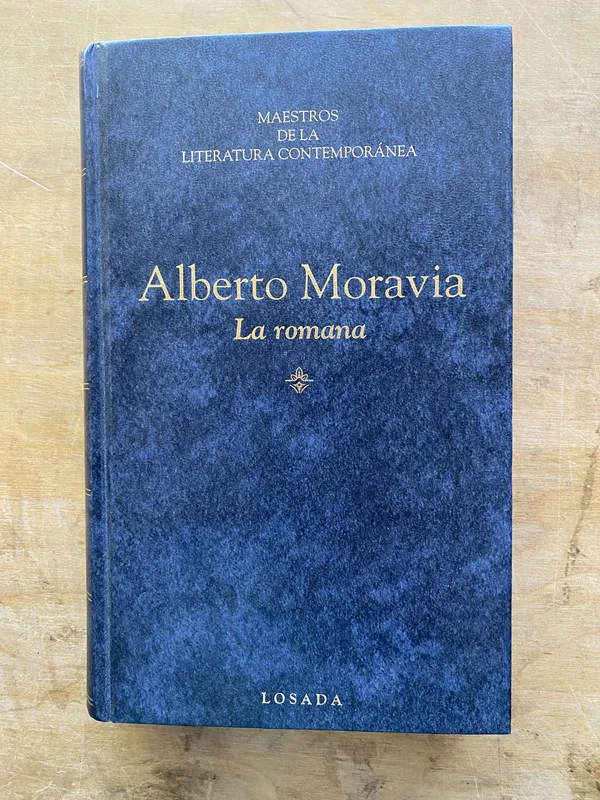 Tapa de La romana - Moravia Alberto (zz4)