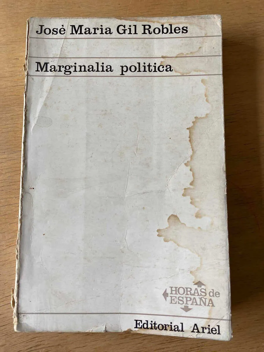 Marginalia Política - José María Gil Robles (Y2)