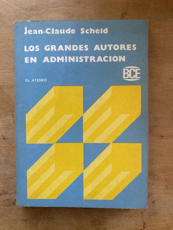 Los grandes autores en administracion - Scheid (zz6)
