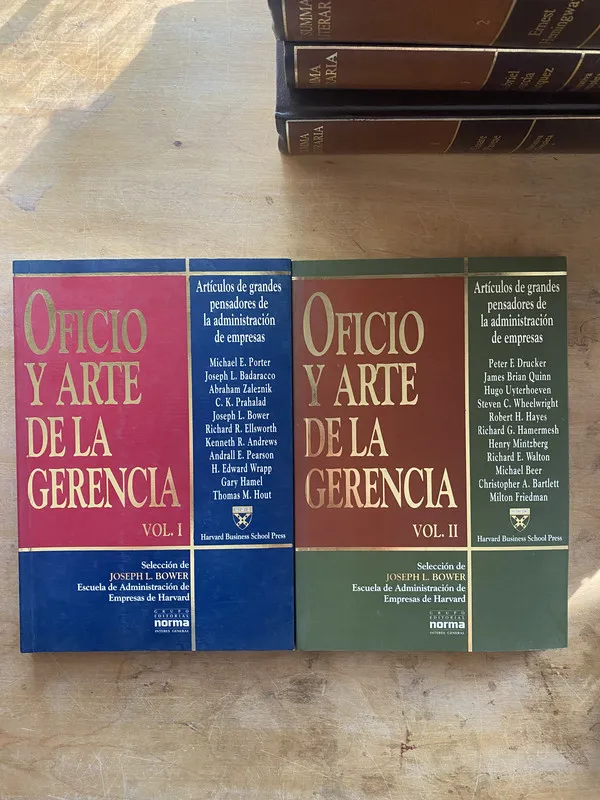 Oficio y arte de la gerencia ( Volumen I y II) - Bower (zz6