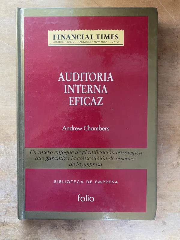 Tapa de Auditoria interna eficaz - Chambers Andrew (zz6)