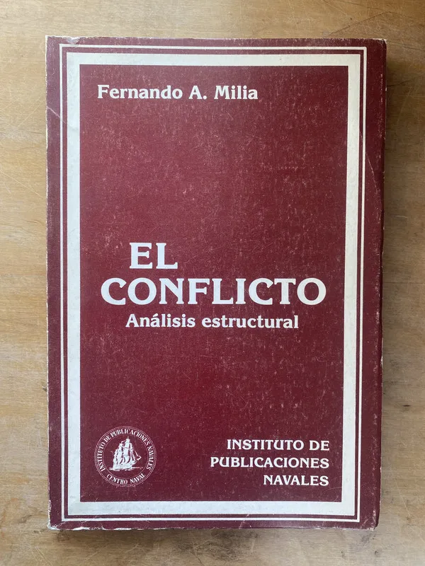 Tapa de El conflicto. Analisis estructural - Milia (zz6)