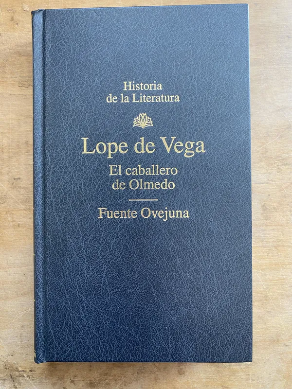 Tapa de El caballero de Olmedo. Fuente Ovejuna - Lope de Vega (M1)