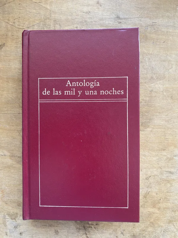 Tapa de Antologia de las mil y una noches - (M1)