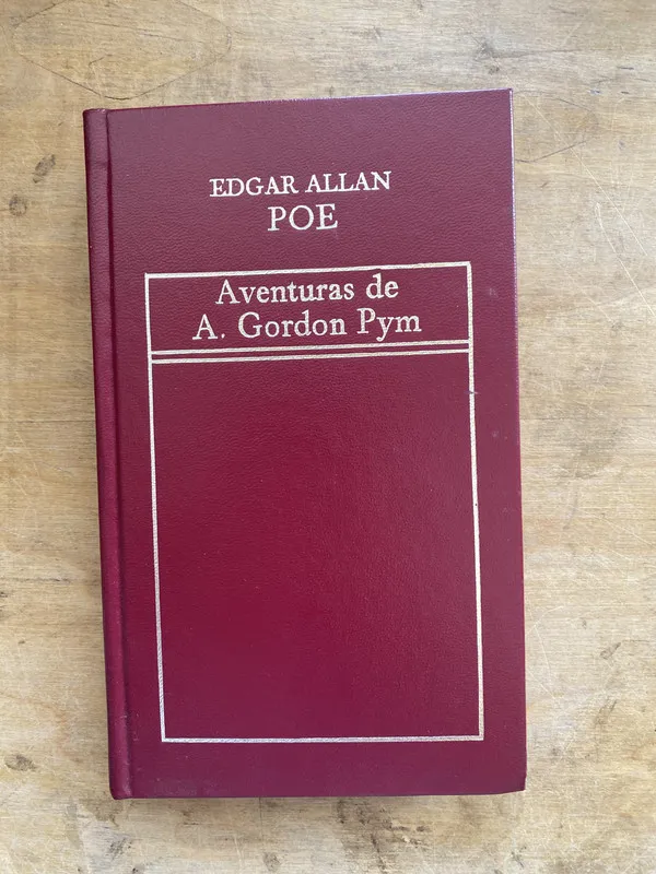 Tapa de Aventuras de A. Gordon Pym - Poe Allan Edgar (M1)