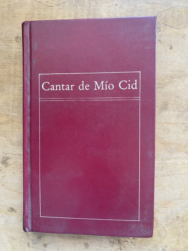 Tapa de Cantar de Mio Cid - (M1)