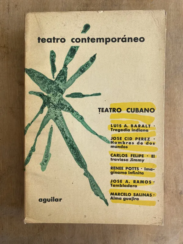 Teatro contemporaneo. Teatro cubano - Baralt (s2)