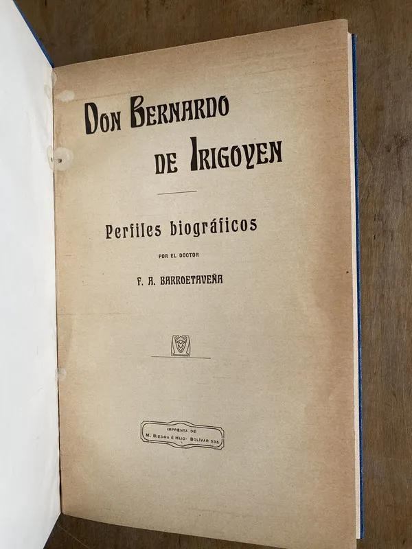 Don Bernardo de Irigoyen - Barroetaveña F.A. (r3)