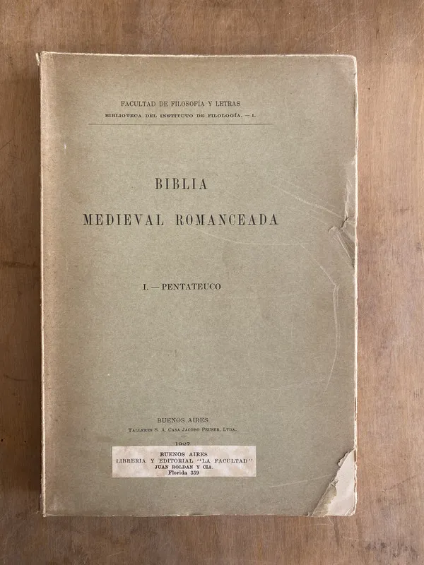 I Pentateuco - Biblia medieval Romanceda (q2)