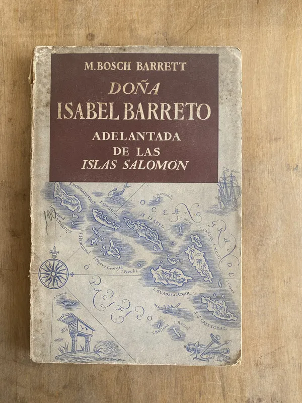 Doña Isabel Barreto adelantada de las- Bosch Barrett (q2)