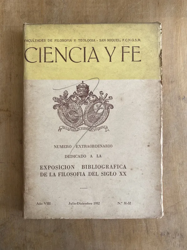 Numero extraordinario expo bibliografica- Ciencia y Fe (q2)