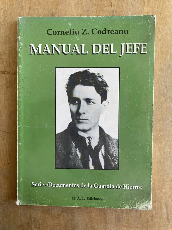 Tapa de Manual del Jefe - Codreanu Corneliu (bb6)