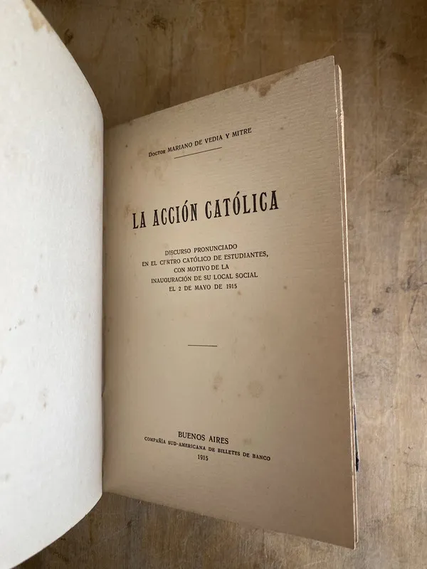 La accion catolica - De Vedia y Mitre (r2)
