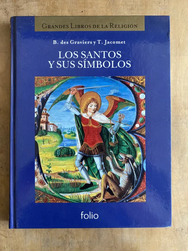 Tapa de Los santos y sus simbolos libro - Des Graviers; Jacomet (v0