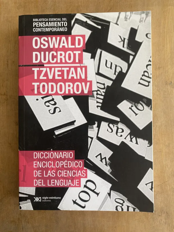 Diccionario enciclopedico ciencias del lenguaje- Ductro (s6