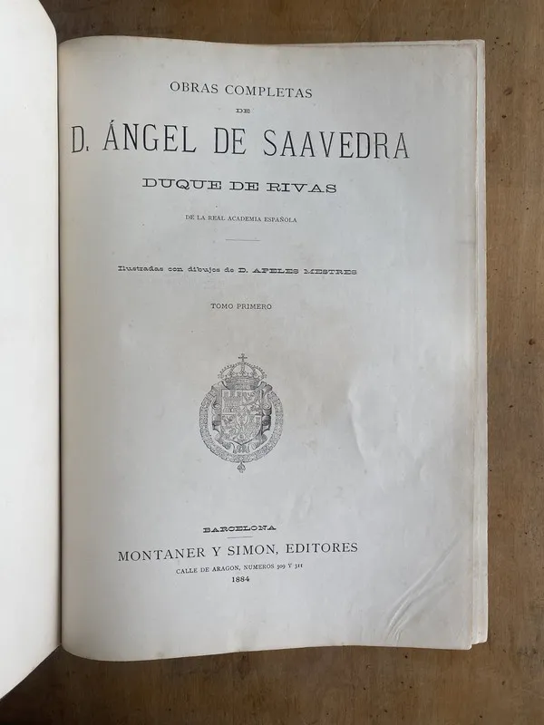 Obras completas de D. Angel de Saavedra Duque de Rivas (h7)