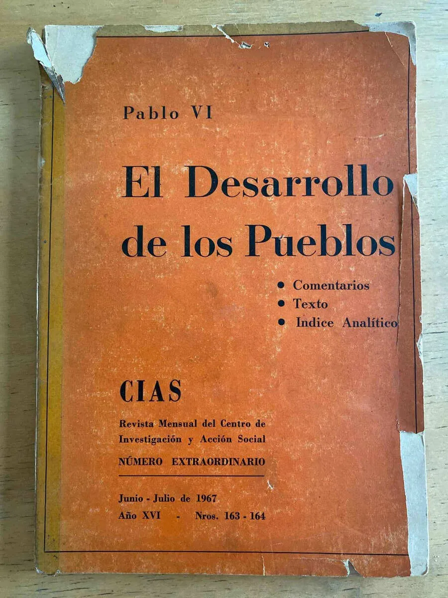 El Desarrollo De Los Pueblos - Pablo Vi (j1)