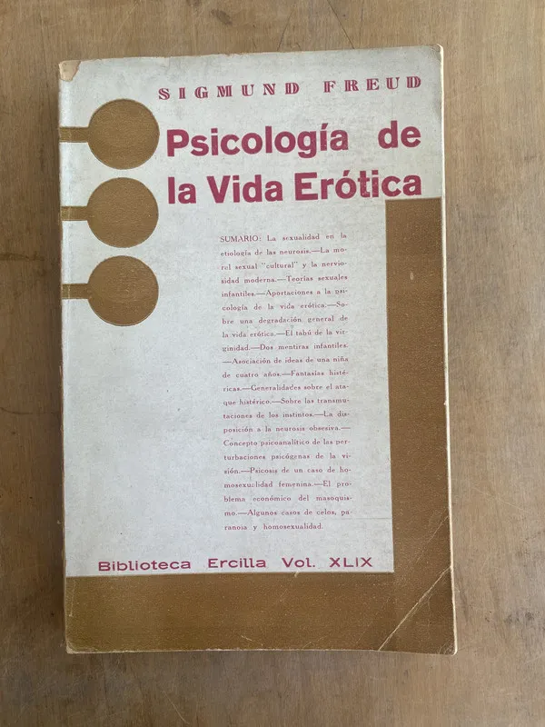Psicologia de la vida erotica - Freud Sigmund (q4)