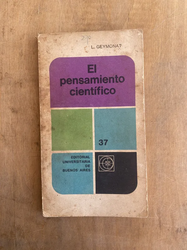 El pensamiento cientifico - Geymonat L. (t1)