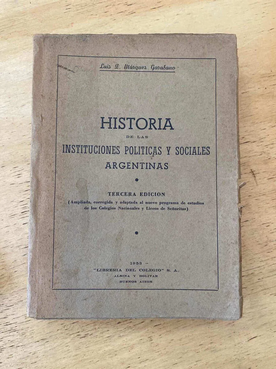 Historia Instituciones Politicas y- Marquez Garabano (s4)