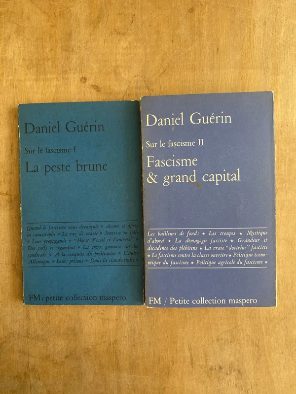 Sur le Fascisme - Guerin Daniel (s6)