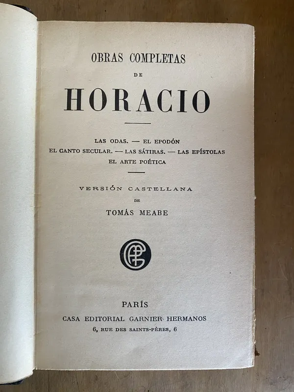 Obras completas - Horacio (u1)
