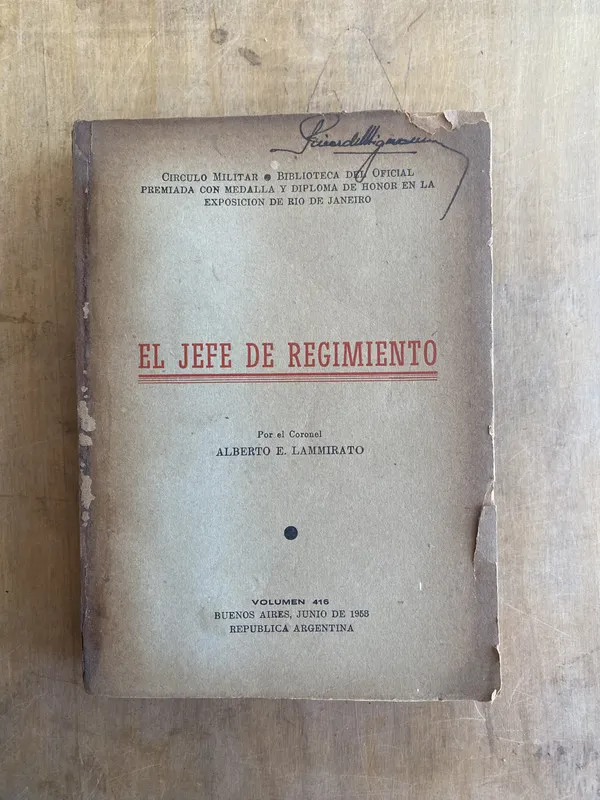 El jefe de regimineto - Lammirato Alberto (bb6)