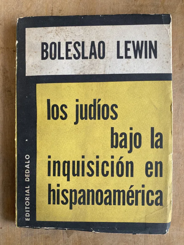 Los judios bajo la inquisicion en hispanoamerica- Lewin (z4