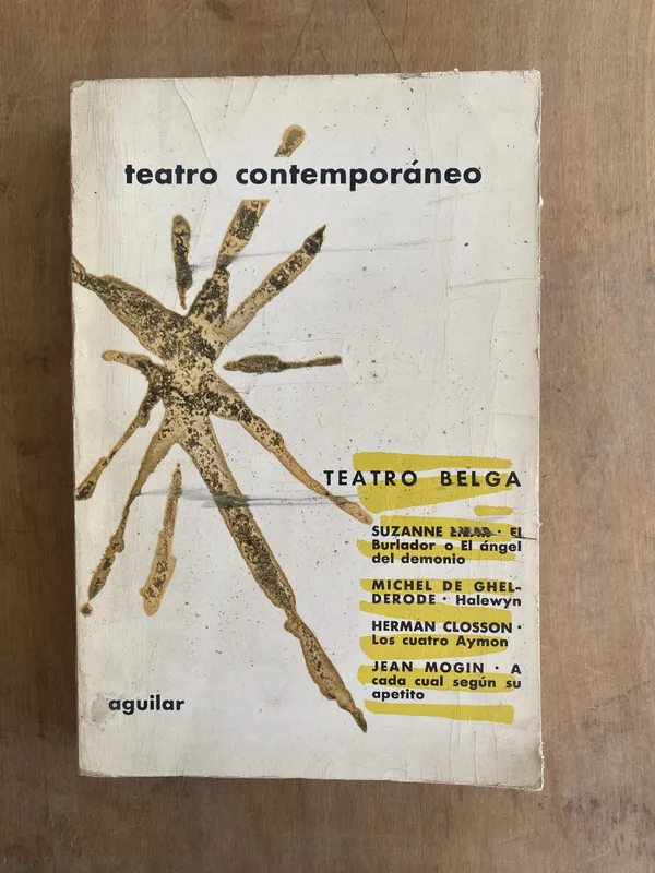 Teatro contemporaneo Teatro Belga- Lilar; De Ghelderode (s2