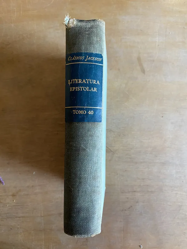 Tapa de Literatura epistolar (2e2)