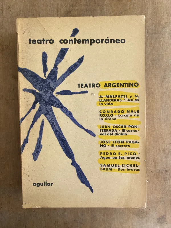 Tapa de Teatro contemporaneo - Malfatti; Nale Roxlo (s2)