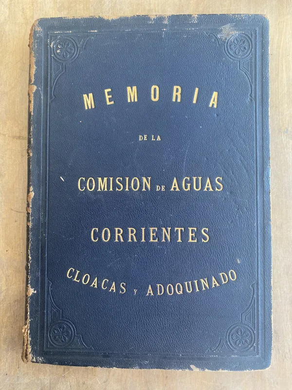 Memoria de la comision de aguas corrientes cloacas 1878 (q5
