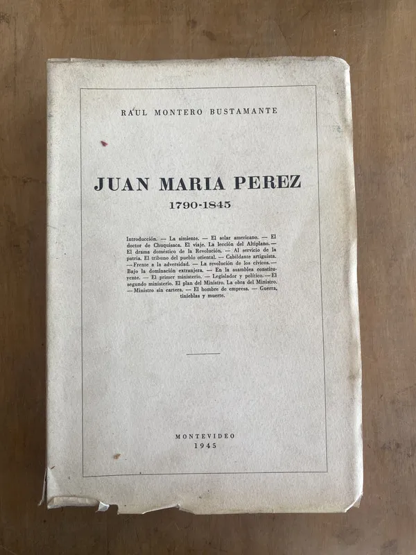 Juan Maria Perez 1790 - 1845 - Montero Bustamante Raul (q4)