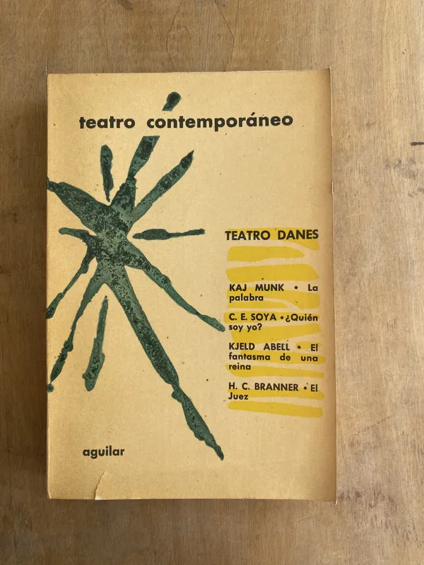 Tapa de Teatro contemporaneo. Teatro danes - Munk; Soya (s2)