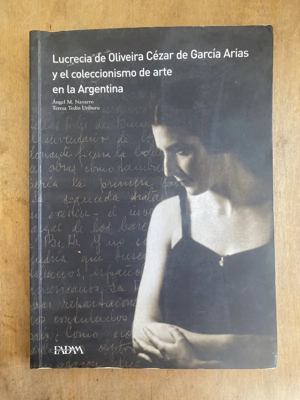 Tapa de Lucrecia de Oliveira Cezar de Garcia Arias coleccionismo(q6