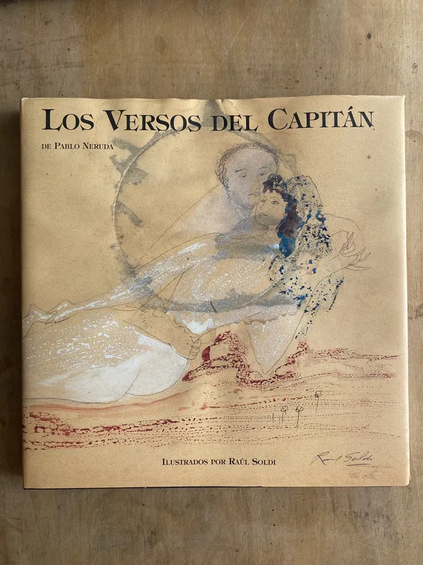 Tapa de Los versos del capitan - Neruda Pablo (h7)