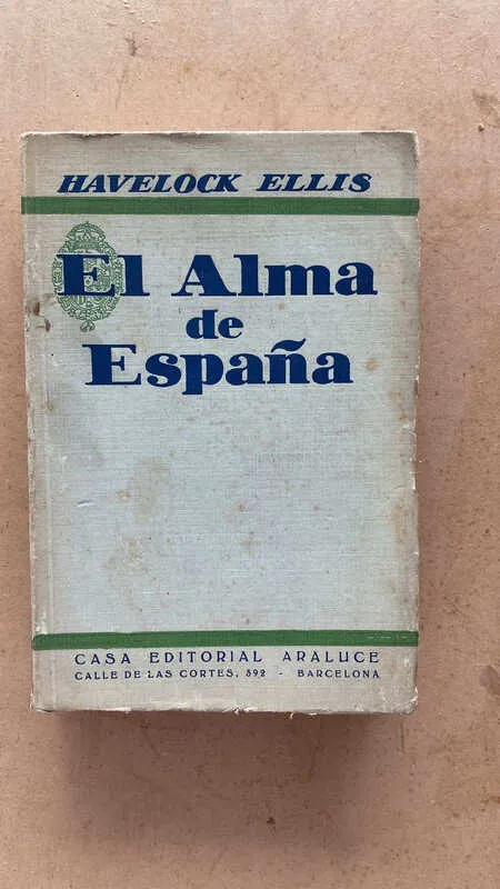 El Alma De España - Ellis, Havelock (i6)