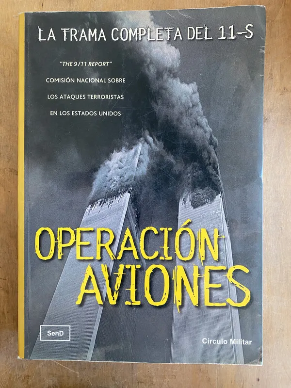 Tapa de Operación aviones. La trama completa del 11 s (bb7)