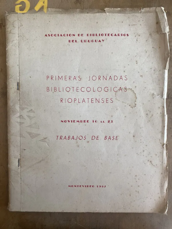 Primeras jornadas bibliotecologias rioplatenses (q6)