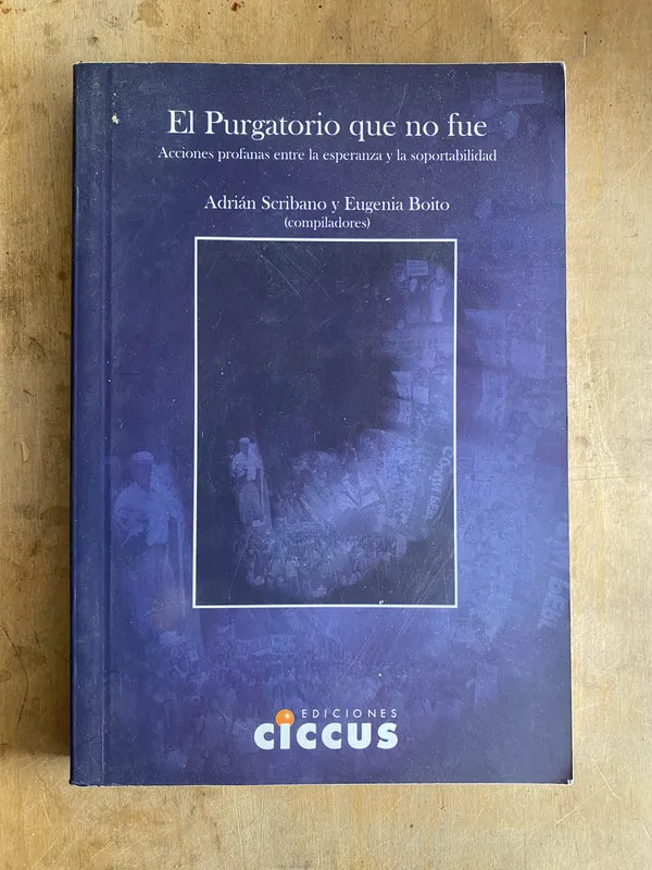 Tapa de El purgatorio que no fue - Scribano; Boito (r5)