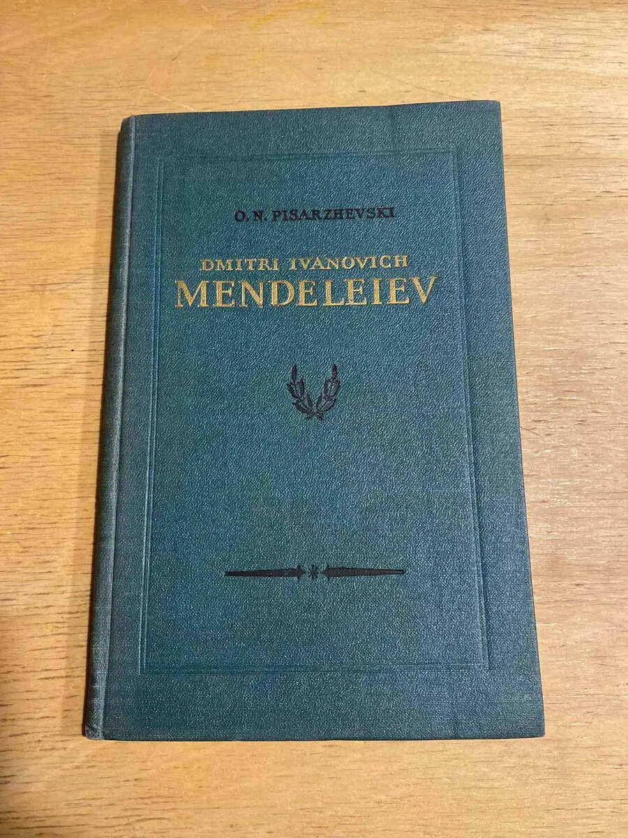Dimitri Ivanovich Mendeleiev. Su Vida Y- Pisarzhevski (S5)
