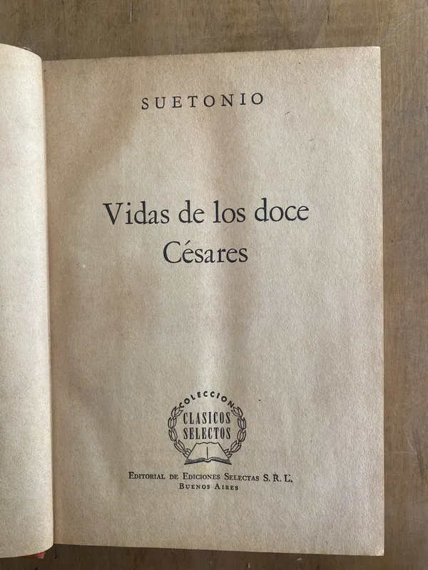 Vida de los doce Cesares - Suetonio (u6)