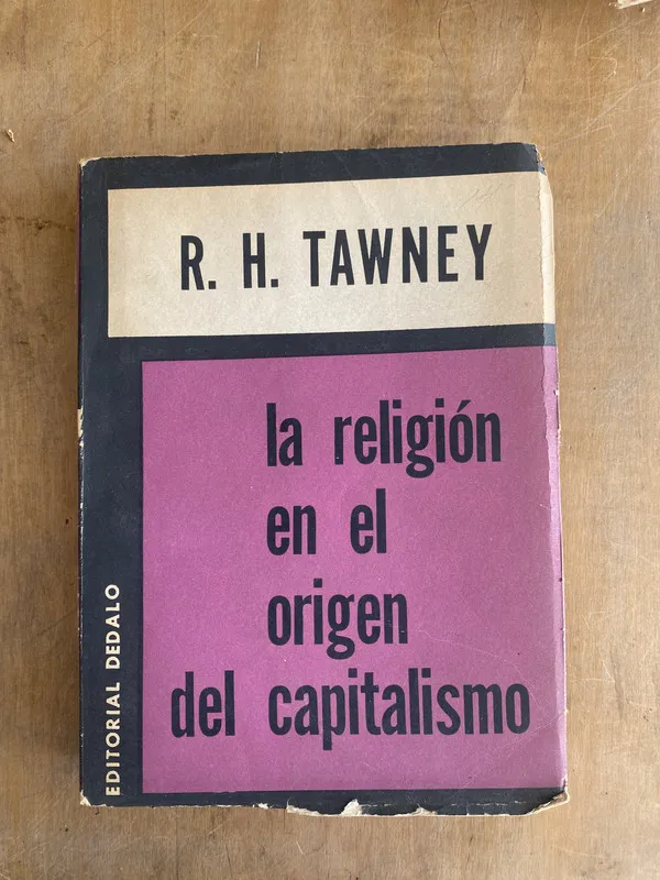 Tapa de La religion en el origen del capitalismo - Tawney R.H. (t5)
