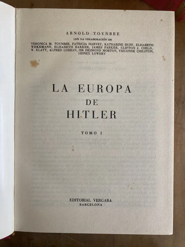 La europa de hitler - Toynbee Arnold (v6)