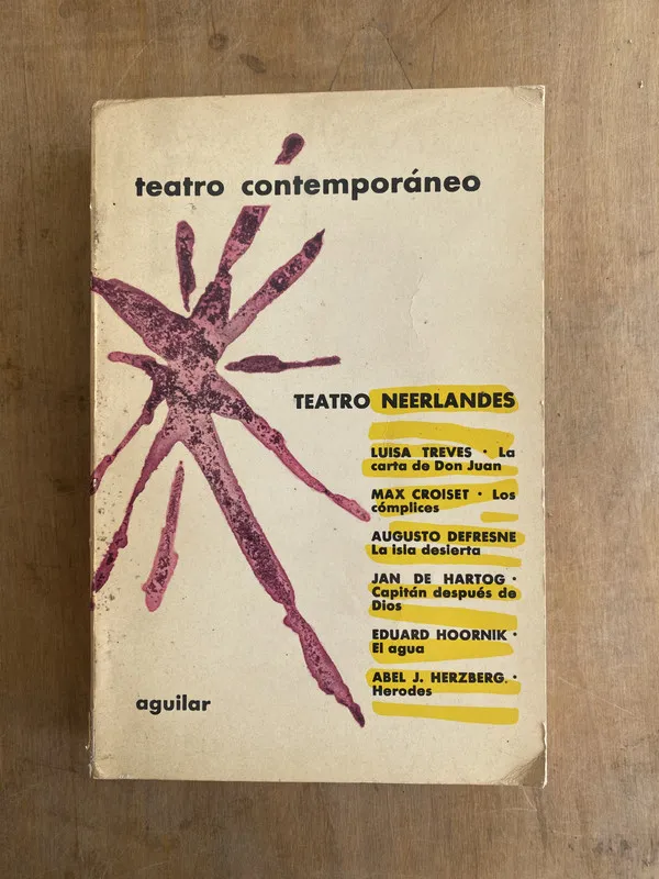 Teatro contemporaneo Teatro Neerlandes- Treves; Croiset (s2