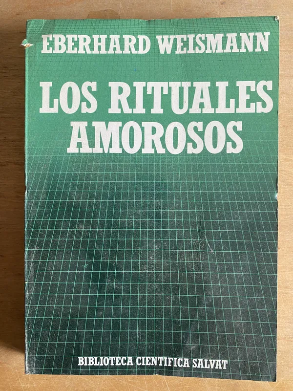 Tapa de Los rituales amorosos - Weismann Eberhard (2cf)