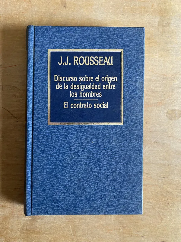 Discurso sobre el origen de la desigualdad - Rousseau(2cf)