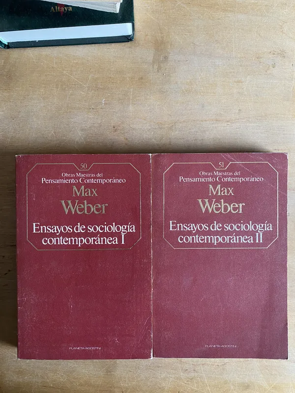 Ensayos de la sociologia contemporanea – Weber (2cf)