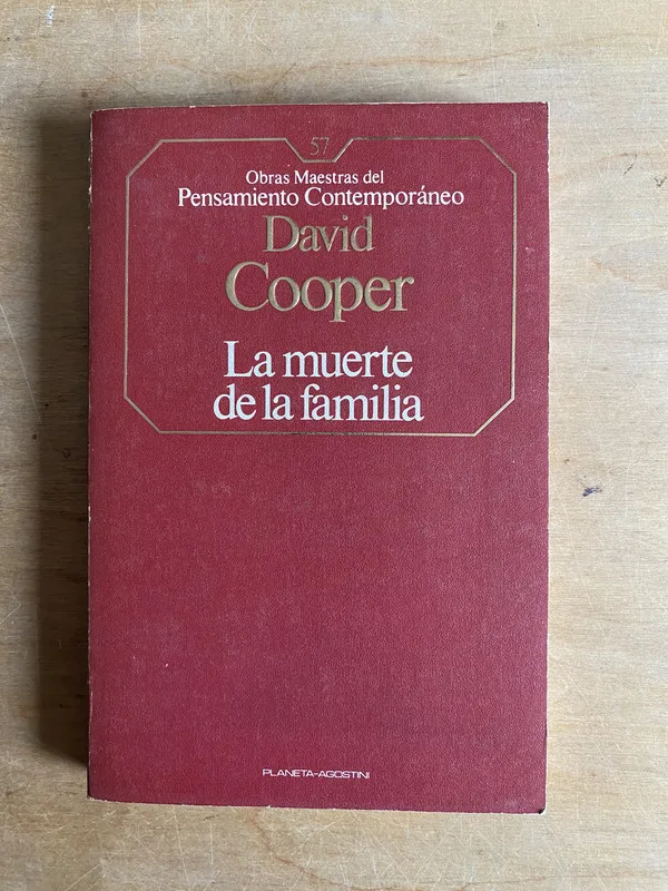 La muerte de la familia - Cooper David (2cf)